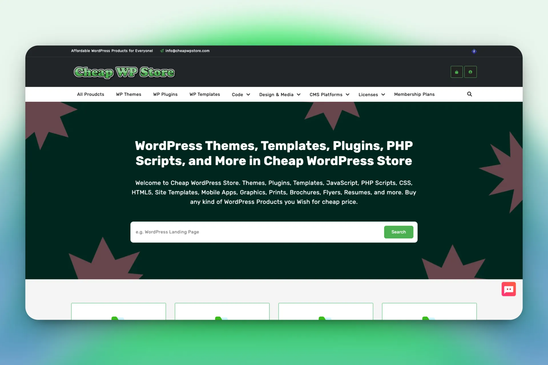 Cheap WordPress Store